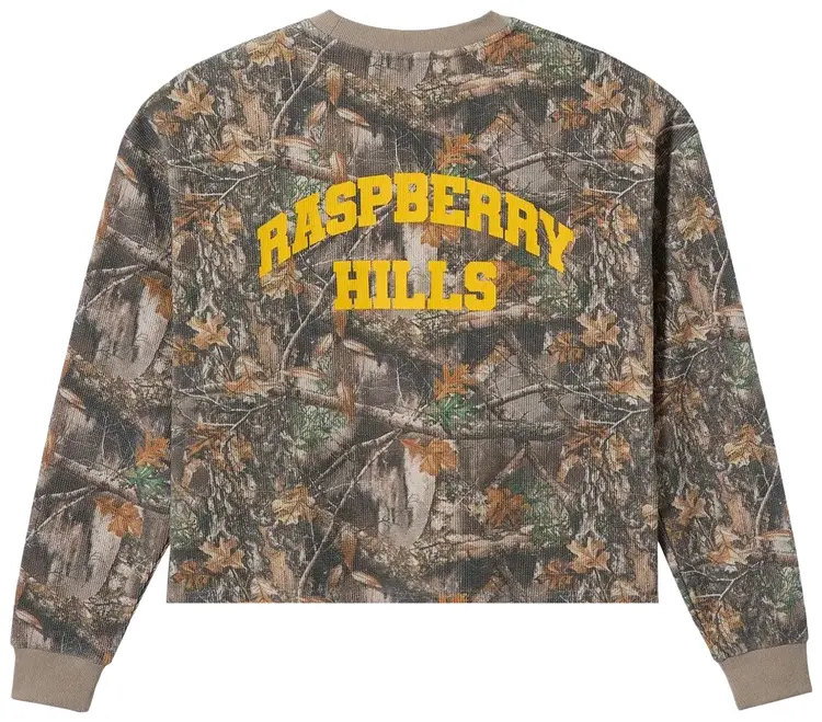 Raspberry Hills Jersey Realtered Camo Thermal Camouflage