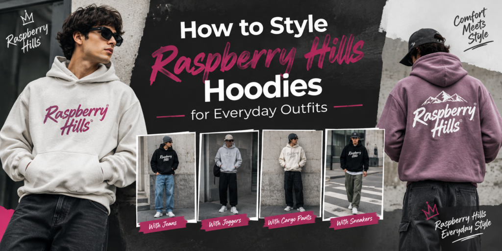 Raspberry hills Hoodie)