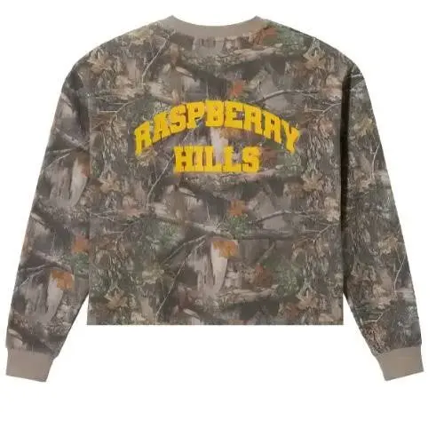 Raspberry Hills Jersey Realtered Camo Thermal Camouflage